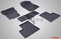 Коврики резиновые Mercedes ML-Class W 166 с 2012г.- СЕТКА