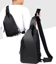 Сумка через плечо (33*16*11см) черный