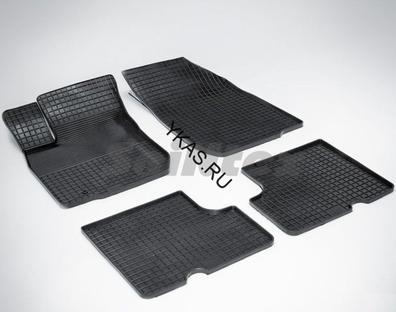 Коврики резиновые   Renault Logan I 2004-2014г./ Dacia Sandero с 2008г.-  СЕТКА