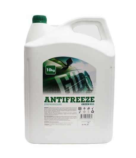 Антифриз  "Дзержинский ГОСТ"  G12  (зеленый) 10 кг