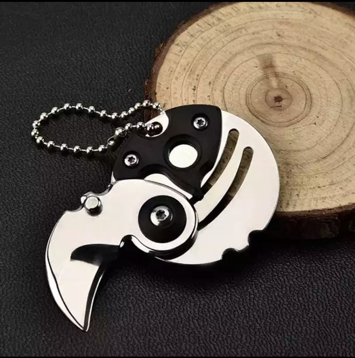 Брелок  "Нож" раскладной (круглый)