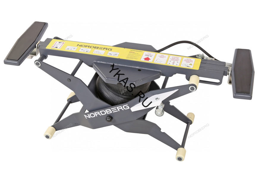 Мобильный мини-подъемник NORDBERG N636-2 с пневмоподушкой