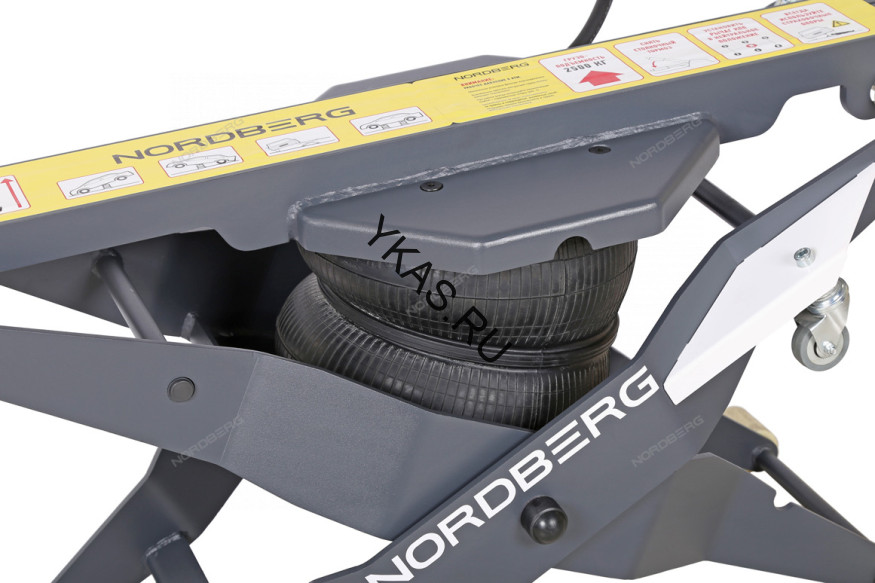 Мобильный мини-подъемник NORDBERG N636-2 с пневмоподушкой