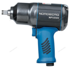 Пневмогайковерт ударный NORDBERG NP14101K в кейсе (1/2", 1300 Нм)
