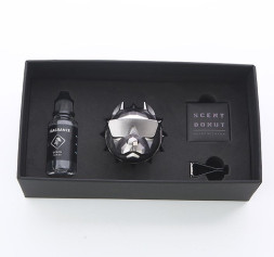 Осв.возд. Carlife собака, хром матовый (на дефлектор)