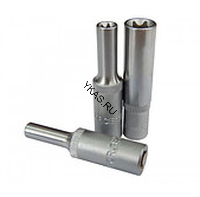 FORSAGE. Торц. головка 1/4" глубокая E07 внешний торкс