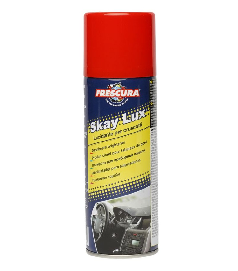 FRESCURA  Skay Lux 200ml, Клубника - Глянцевая полироль для приборной панели