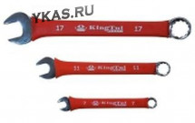 King Tul. Ключ комбинированный   6 мм. в прорезиненной оплетке