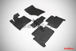 Коврики резиновые   Audi Q7 2005-2015г.  БОРТ