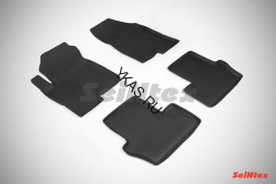 Коврики резиновые   Jeep Compass/Cherokee II/Patriot/Liberty  2007-2012г. БОРТ