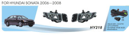 Фары доп.модель Hyundai Sonata/2006/HY-218