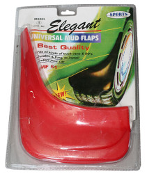 Брызговики универс. Elegant MF51 Красный (2 шт)