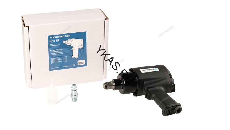 Пневмогайковерт ударный NORDBERG NP16130 (3/4", 1300 Нм)