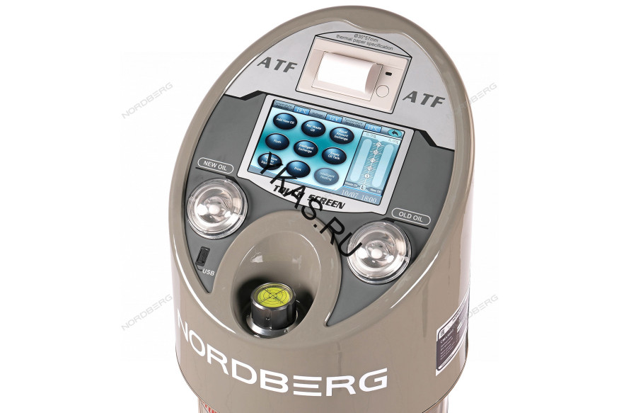 Установка NORDBERG CMA30AG для промывки и замены масла в АКПП