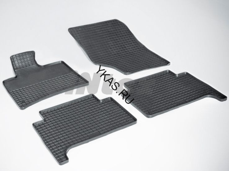 Коврики резиновые   Audi Q7 2005-2015г.  СЕТКА