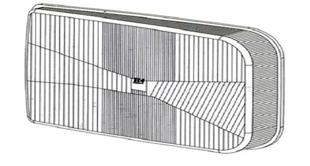 Стекло фары "DAF"  F-95  (компл.2шт) (1987-1995г)
