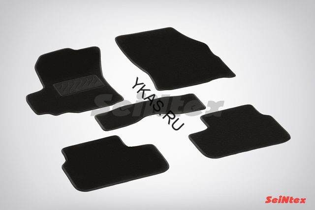 Коврики текстильн. Suzuki SX 4 II с 2013г-  /компл.5шт./осн.резин./ LUX