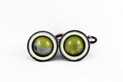 Ходовые огни  SOLAR  COB 10W  с ангел.глаз. 2W 1200Lm  7000K  IP65  МЕТАЛЛ  64*50*64мм