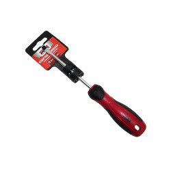 RedMark Отвертка шлицевая 5x100 мм c двухкомпонентной рукояткой