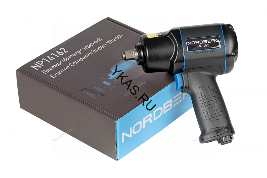 Пневмогайковерт ударный NORDBERG NP14162 (1/2", 1620 Нм)