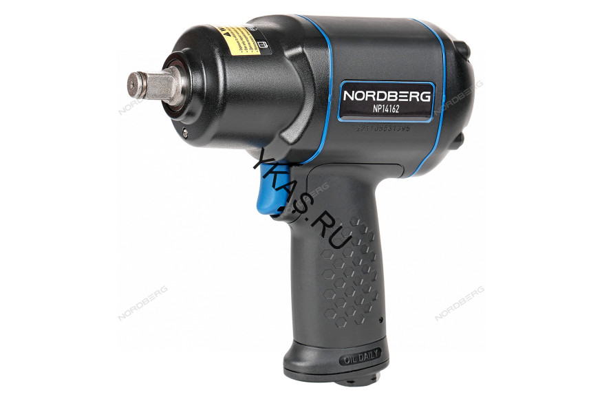 Пневмогайковерт ударный NORDBERG NP14162 (1/2", 1620 Нм)