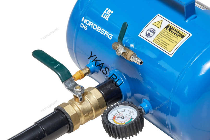 Бустер для накачки колес NORDBERG CH5 (19 л)