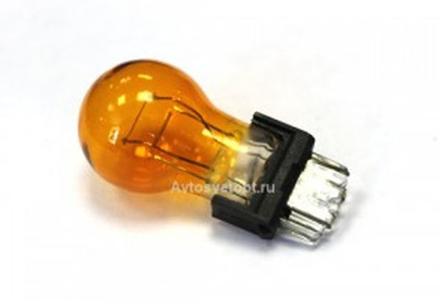 Лампа МАЯК 12V     А 12-21  W27W  W2,5x16d (уп.10шт) оранжевый