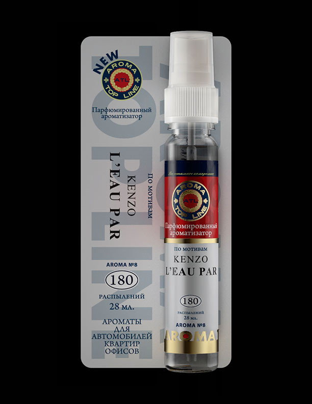 Осв.возд.  AROMA  Topline  Спрей Женская серия  № 8  Kenzo Leaupar