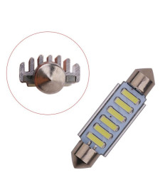 SOLAR Свет-од 12V T11x41 6 SMD 7020 C5W SV8.5 белый