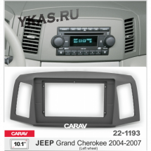 Переходная рамка CarAv 22-1193 9' JEEP Grand Cherokee 2004-2007 (левый руль)  предзаказ
