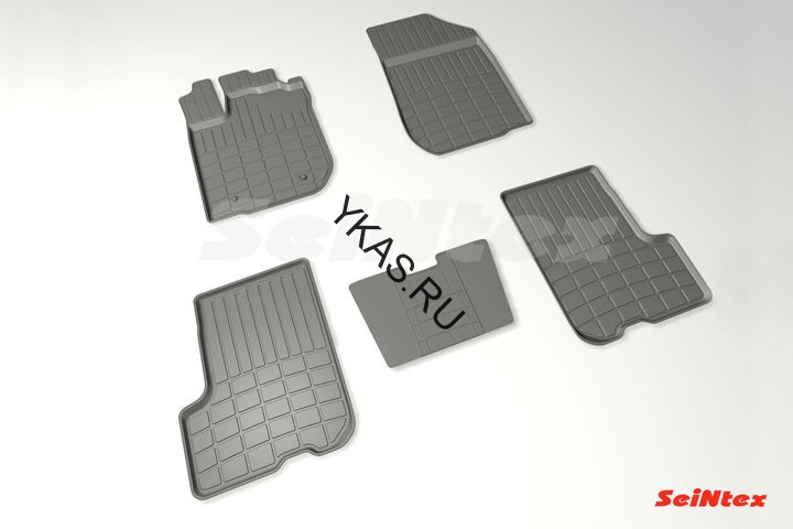 Коврики резиновые   Renault Logan II/Sandero II с 2013г.-  СТАНДАРТ (борт 2см)