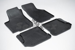 Коврики резиновые   Skoda Octavia I  A4 1997-2010г.  СЕТКА