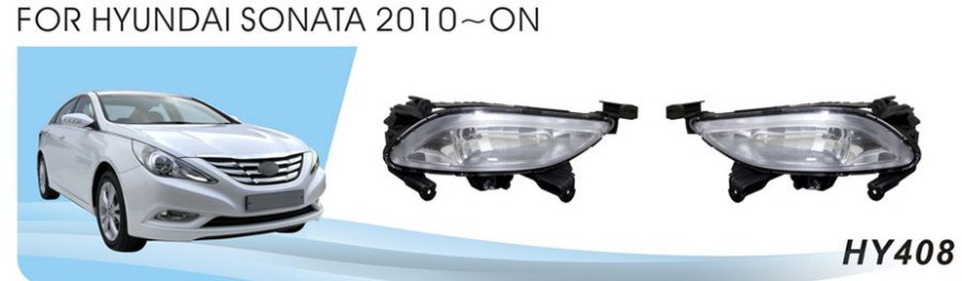 Фары доп.модель Hyundai Sonata/2010/HY-408