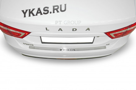 Накладка на задний бампер (НПС) LADA Vesta 2015- предзаказ