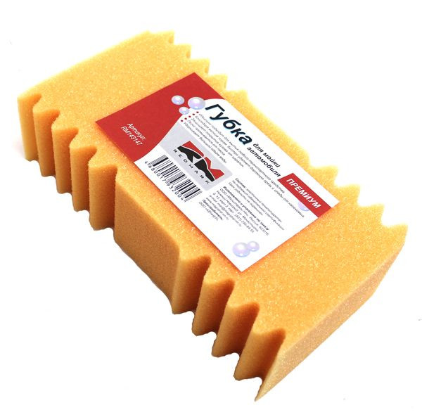 Губка "RedMark" премиум с малыми порами 26х15х8см