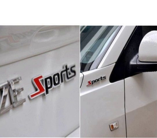 Наклейка 3D   Sports (11x1,5см)