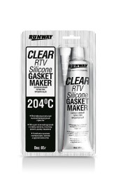 RW  Герметик силиконовый  ПРОЗРАЧНЫЙ  (85г)