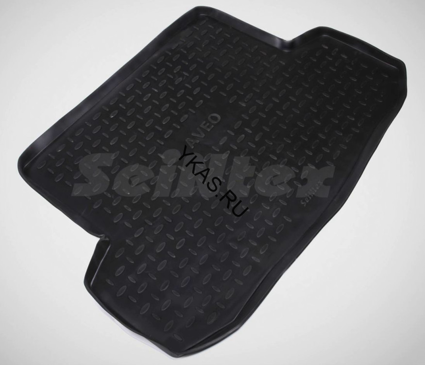 Коврик багажн.  Chevrolet Aveo I SD (06-12) / Zaz Vida   (РЕЗИНА)