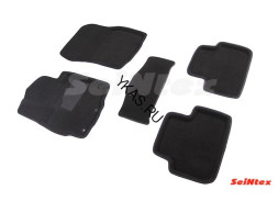 Коврики Mitsubishi ASХ I c 2010г- /компл.5шт./осн.резин./ 3D