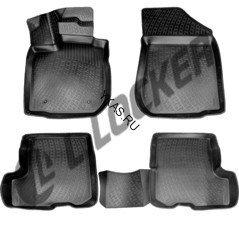 Коврики резиновые   Renault Logan II/Sandero II с 2013г.-  тэп.