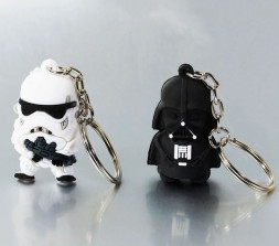 Брелок  Star Wars  (1 кольцо)  Черный