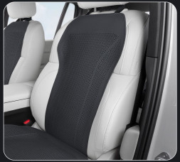 Накидка Carlife «Altea» верхняя часть, экокожа, перфорация, черный/черный