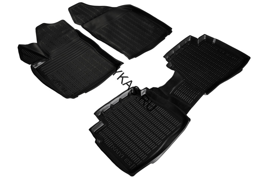 Коврики резиновые   Kaiyi E5 2021г-  БОРТ