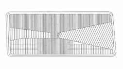 Стекло фары "Scania" 4 серия  (компл.2шт.)