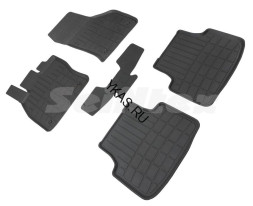Коврики резиновые   Skoda Octavia III (А7) с 2013г-  БОРТ  (стандарт)