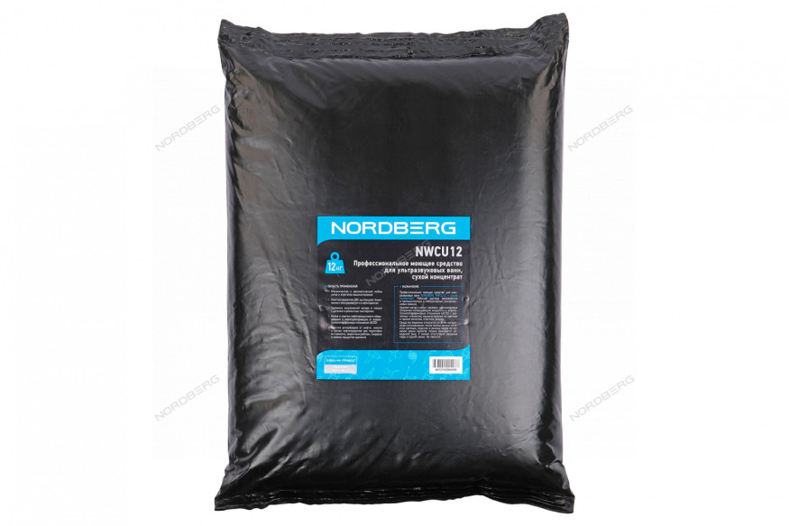 Профессиональное моющее средство для ультразвуковых ванн NORDBERG NWCU12 (сухой концентрат, 12 кг)