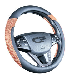 Оплетка на руль CF URBAN - М, Чёрный/Коричневый