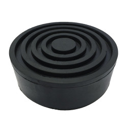 Опора для подкатного домкрата (резиновая) (D-105 мм, H-35 мм)