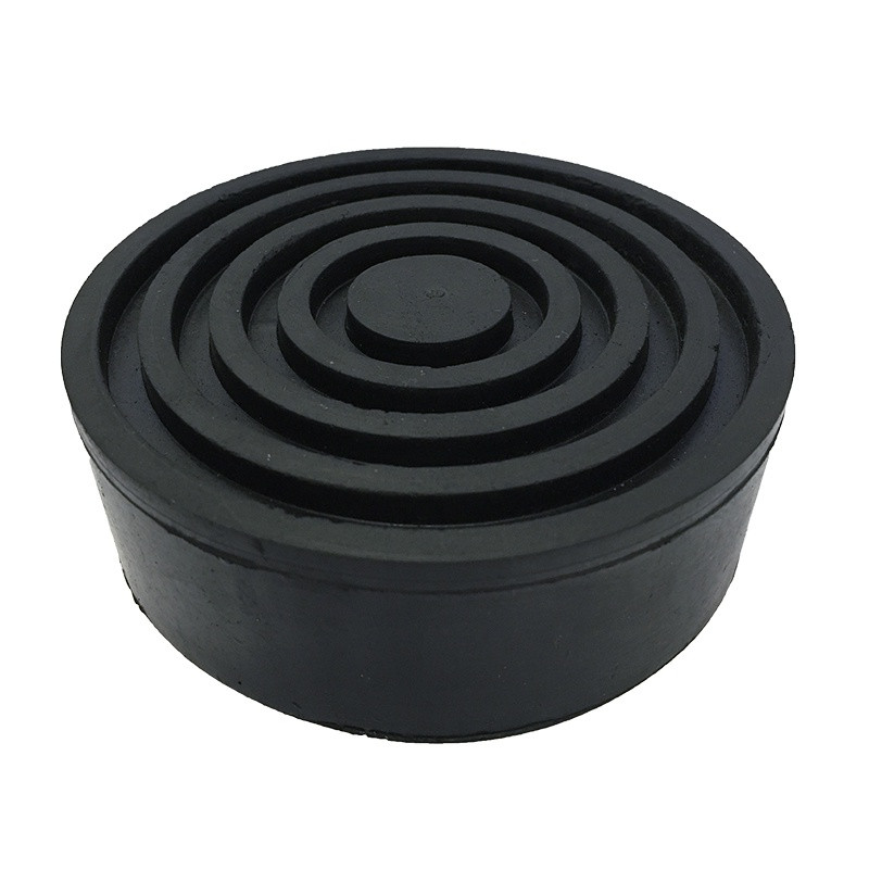 Опора для подкатного домкрата (резиновая) (D-105 мм, H-35 мм)