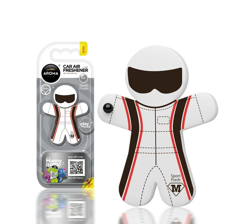 Осв.воздуха  AROMA CAR  Manny "Sport Fresh"  (на дефлектор/подвесной)